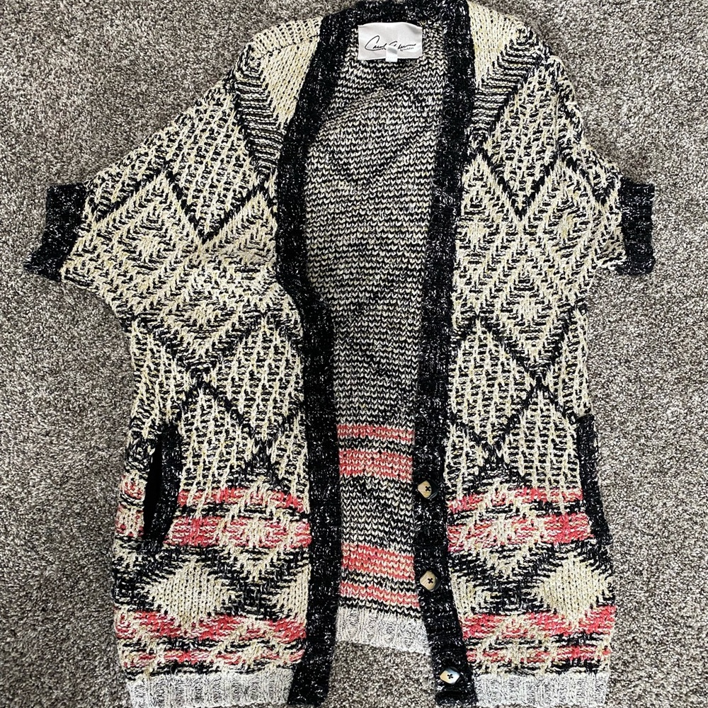 Short sleeved thick cardigan size xxs